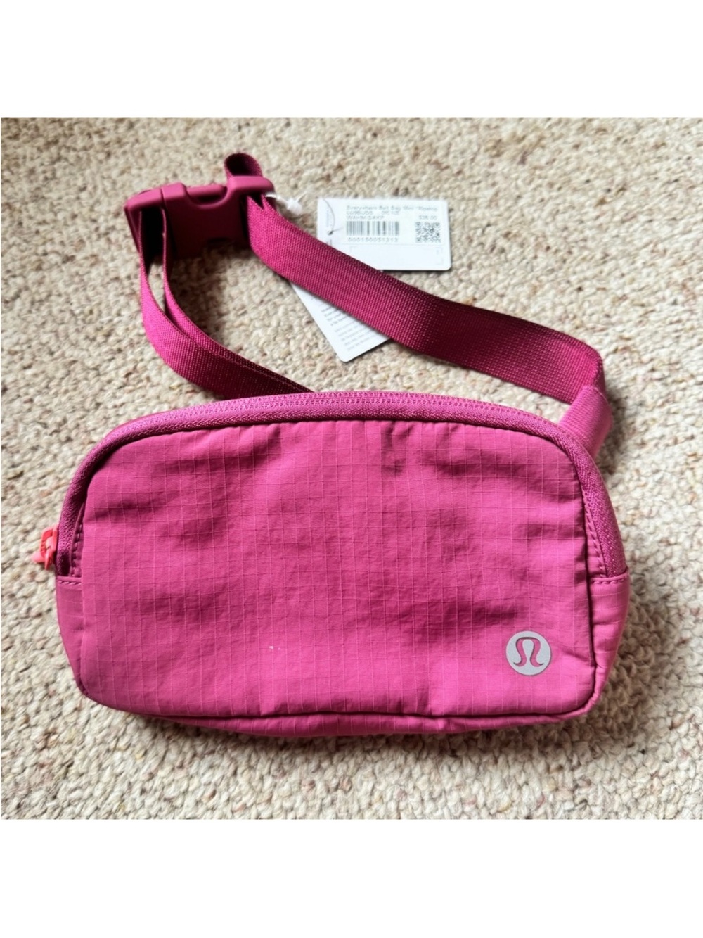 NWT Lululemon Everywhere Belt Bag Mini Ripstop Mauve & Sakura Pink